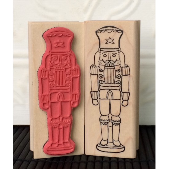 Nutcracker Rubber Stamp